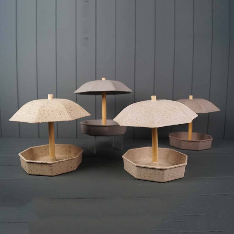 Satchville – wholesale Bird feeder – Earthy Mealworm Feeder - Nut1