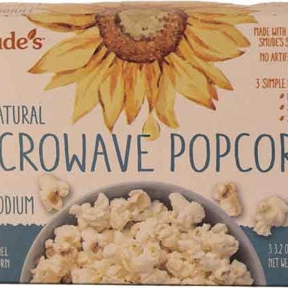 Hudson Meat Company - Wholesale Popcorn - POPCORN MICROWAVE LOW SODIUM - SMUDE