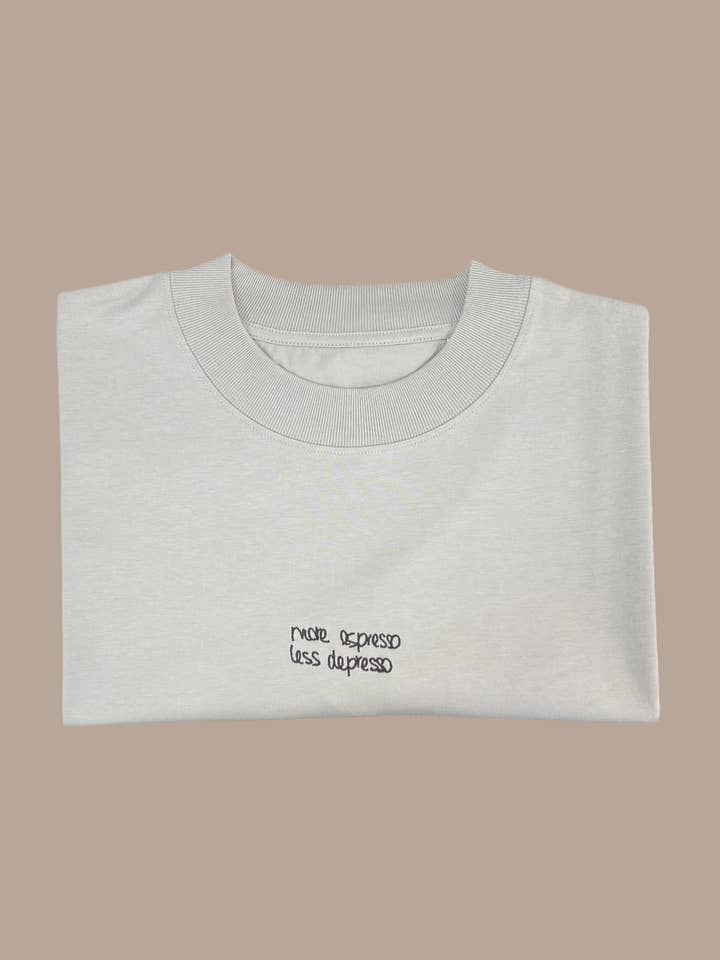 Espresso Depresso Retro Shirt for wholesale by nosame