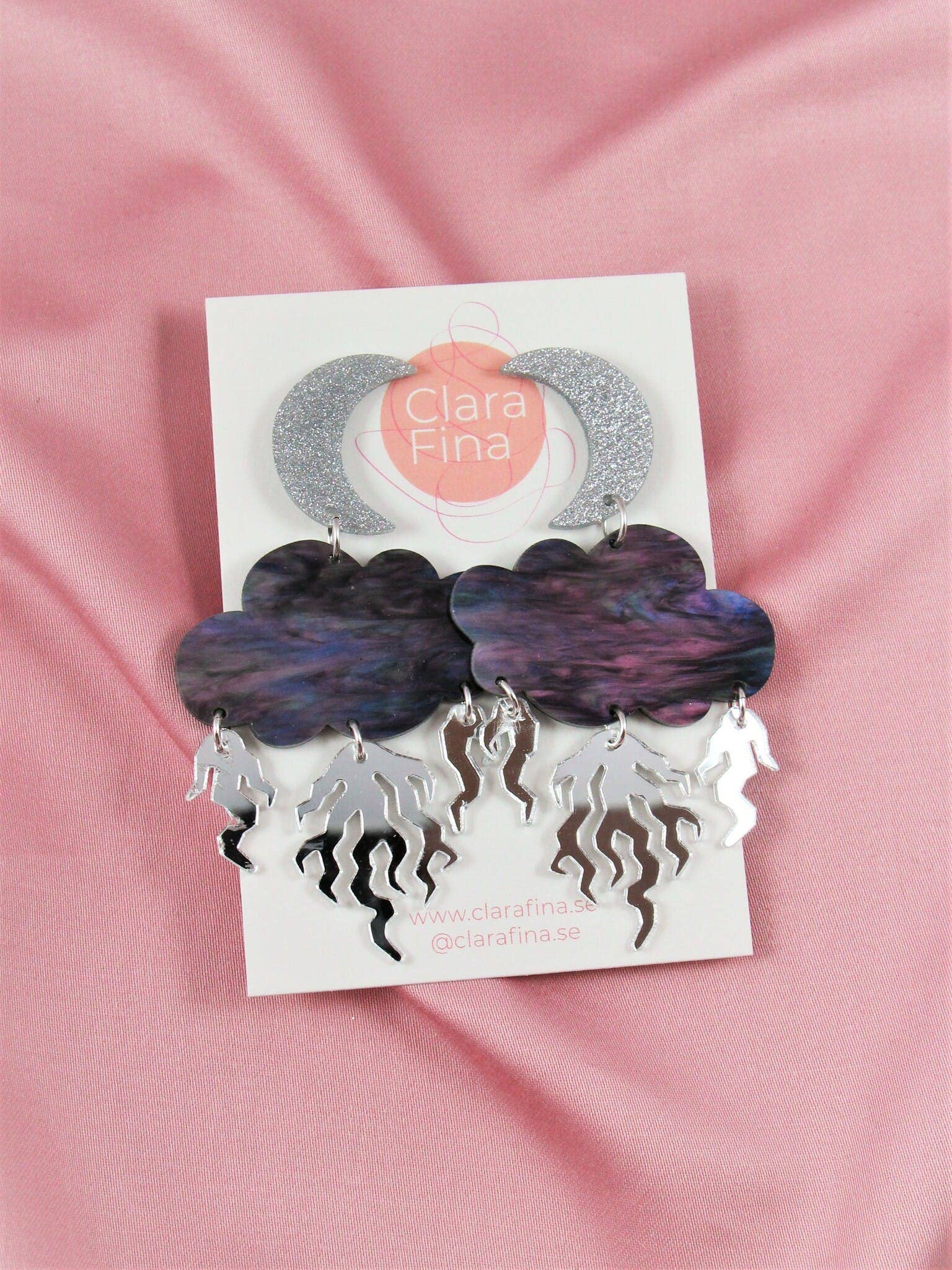 REMOVED BRAND – Brincos de argola por atacado – Brincos de Argola Storm Clouds0