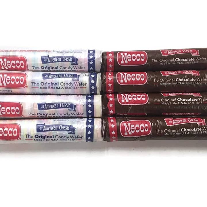 Shop The King - Wholesale Chocolate - Necco Wafers Chocolate 24 Per Box1