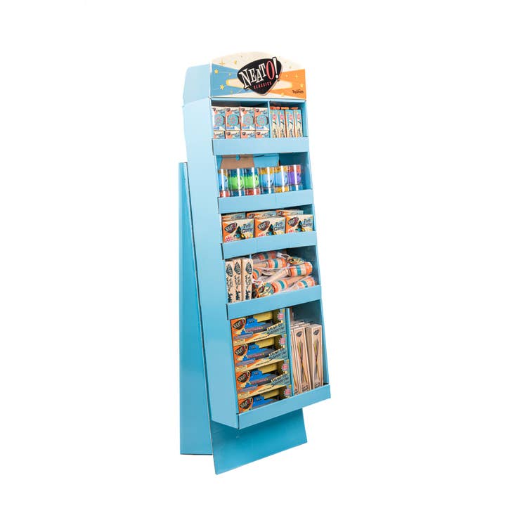 Toysmith - Wholesale Retailer Display - Kids & Baby - 2024 Neato! Pre-Filled Display - Retro Classic