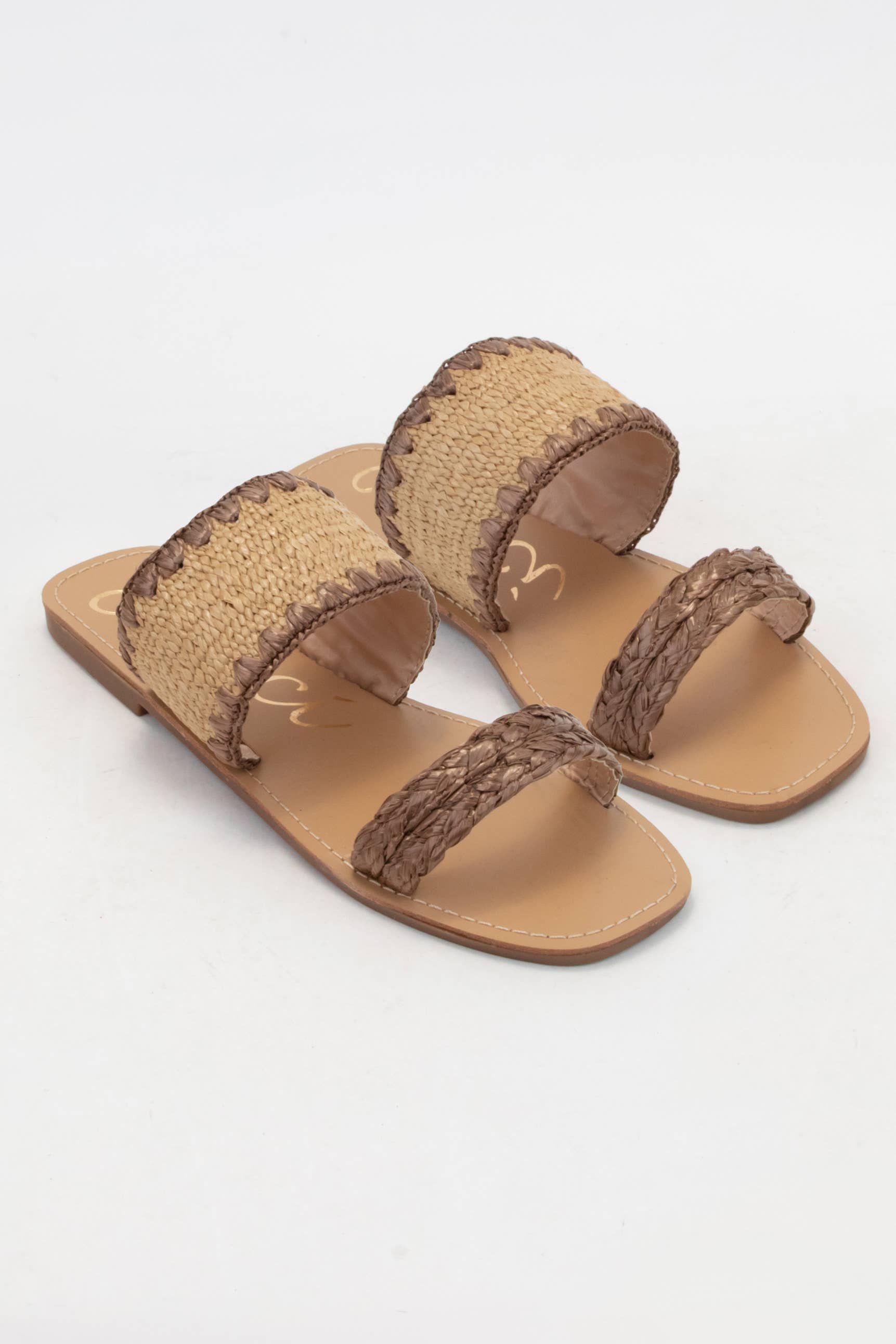 CCOCCI - Wholesale Sandals – Women's - ELLA RAFFIA SLIDE