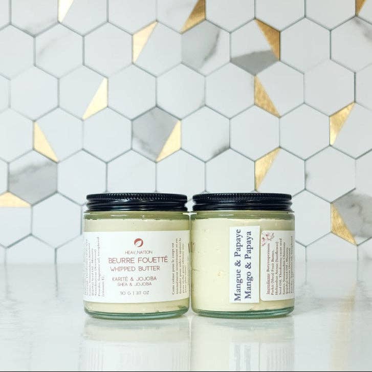 Heav Nation - Wholesale Body Balm/Butter - Beurre Fouetté Karité & Jojoba2