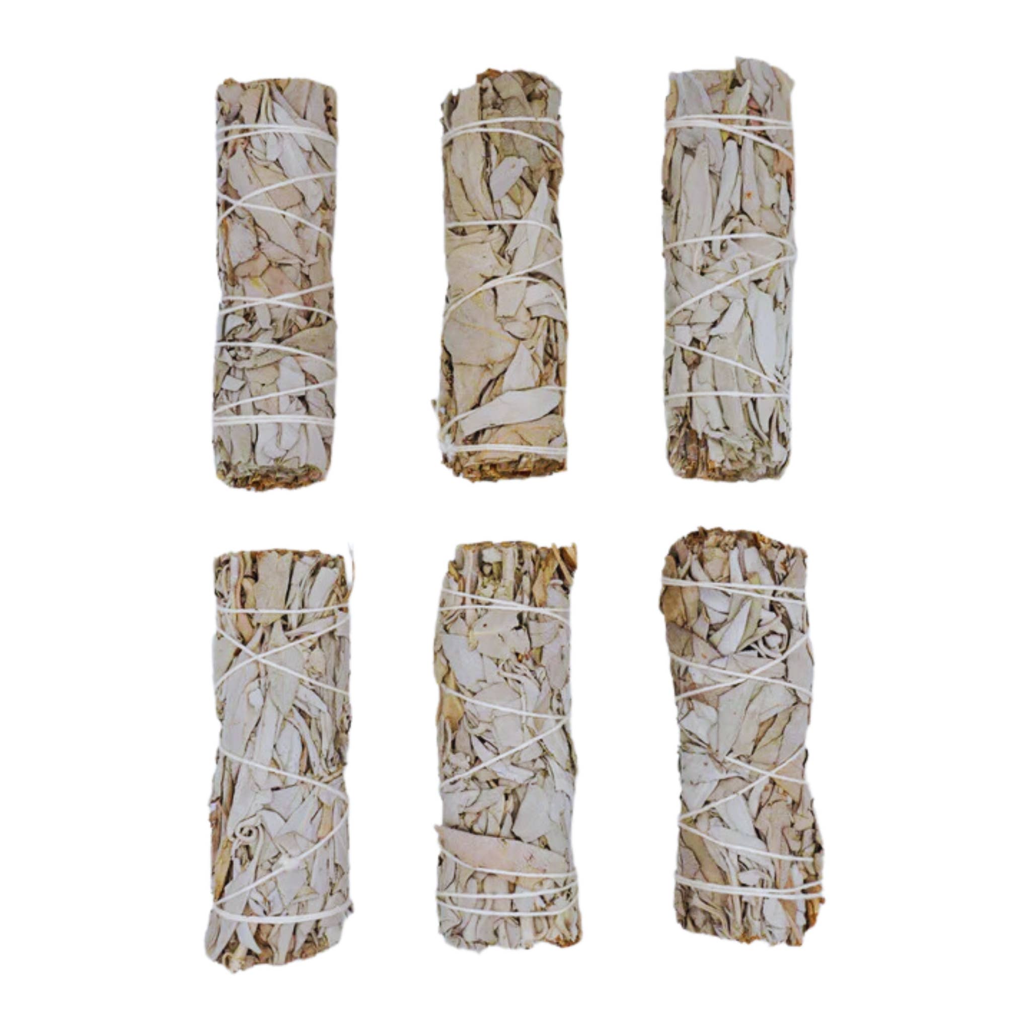 Third Eye Sage - Vente Bâton de sauge - Ensemble de bâtonnets à maculer California White Sage de 4 po3