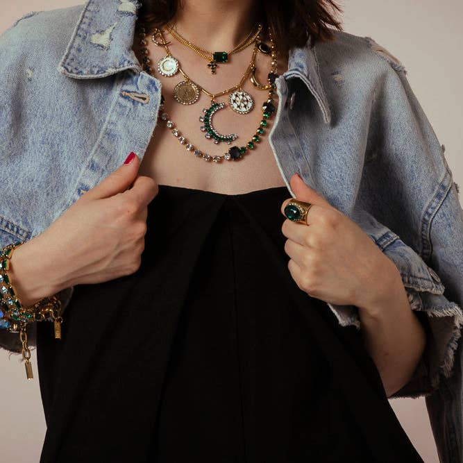 TOVA - Wholesale Pendant/Charm Necklace - Single Mini Cross Necklace1