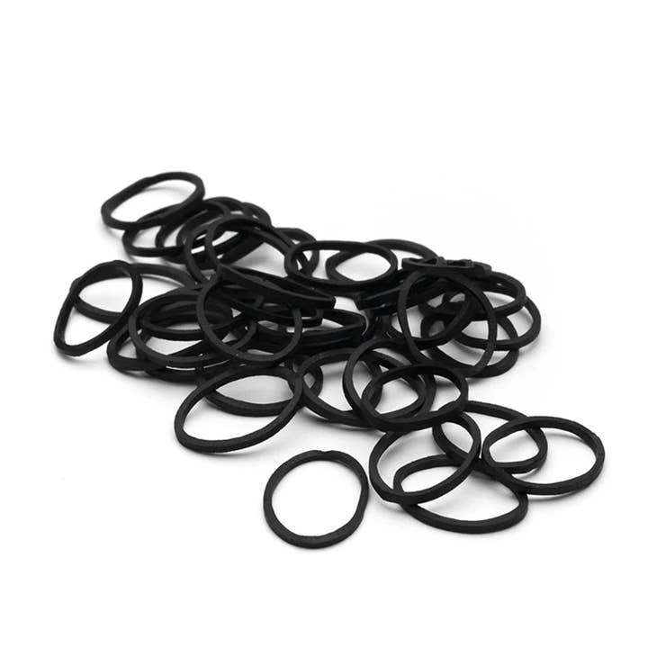 KT Supply – wholesale Hårsnoddar – Dam – Hårgummiband Svart, Förpackning med 500