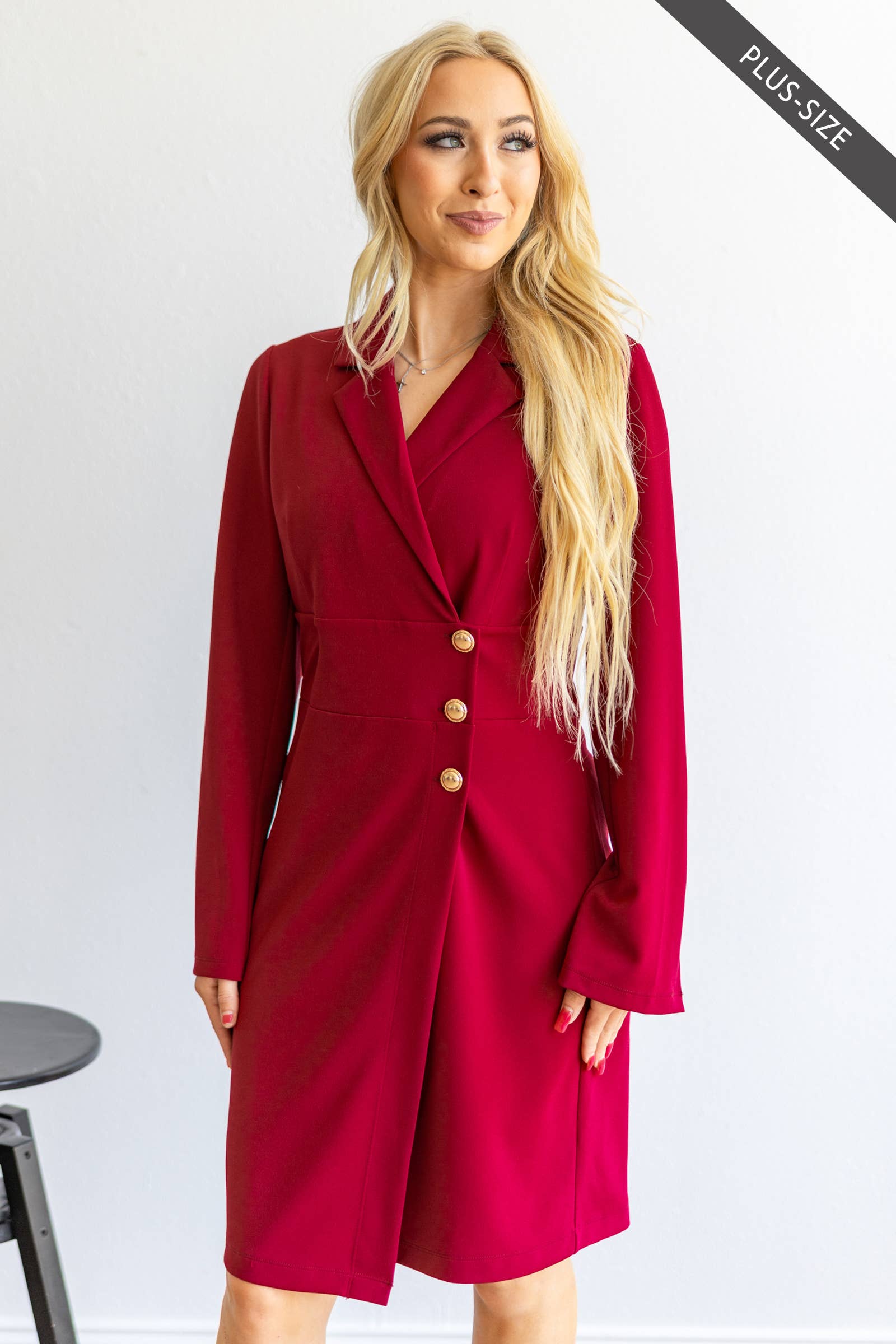 Dear Scarlett - Vente Robe – femme - Robe en ponte confortable grande taille24