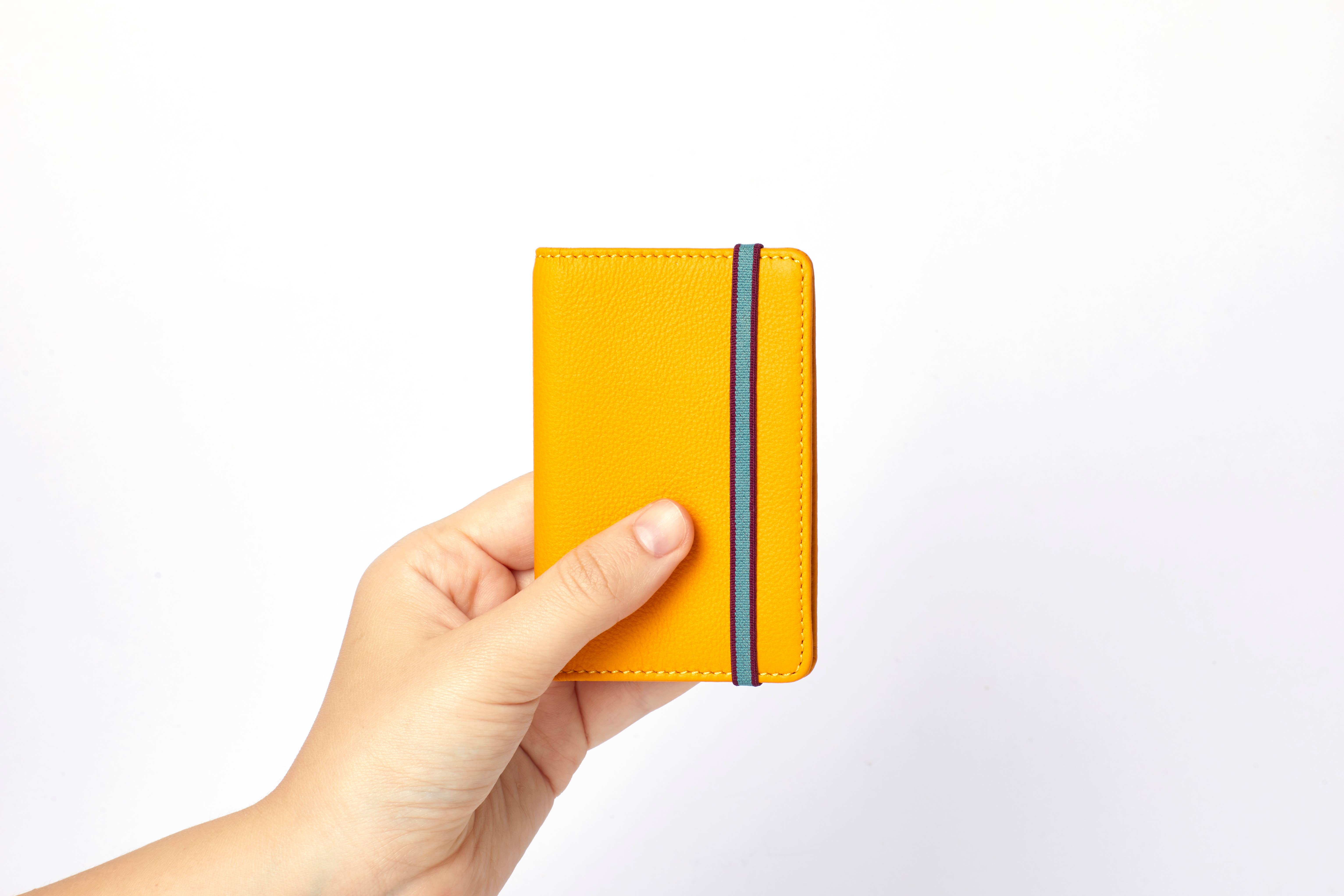 Carre Royal – Großhandel Kartenetui – Unisex – Gelbe Kartenhülle – Perfektes Geschenk4