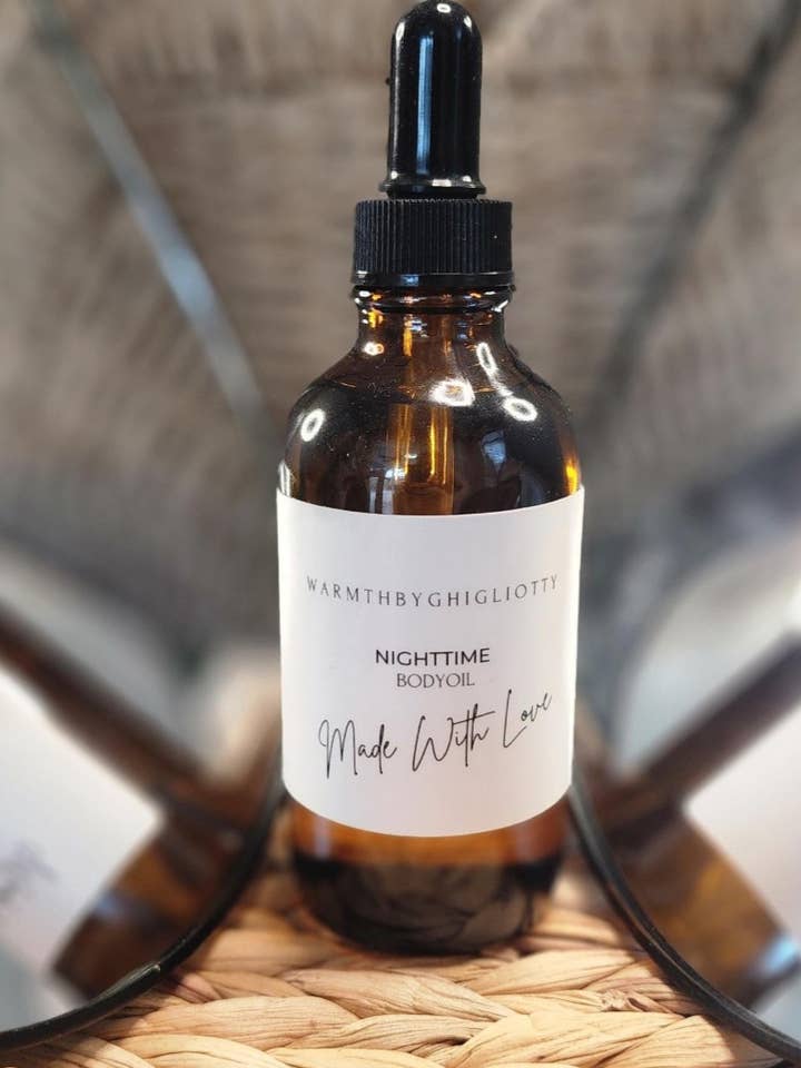 Nighttime Body Oil for wholesale by WARMTHBYGHIGLIOTTY
