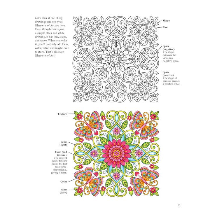 Fox Chapel Publishing - Wholesale Coloring Book - Adult - Colorful Creations Butterfly Mandalas