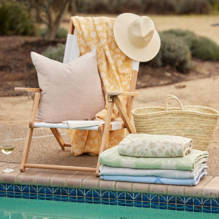 ChappyWrap – Capa de almofada decorativa por atacado – Capas de Almofada Bayside Herringbone Throw - Bronzeado4