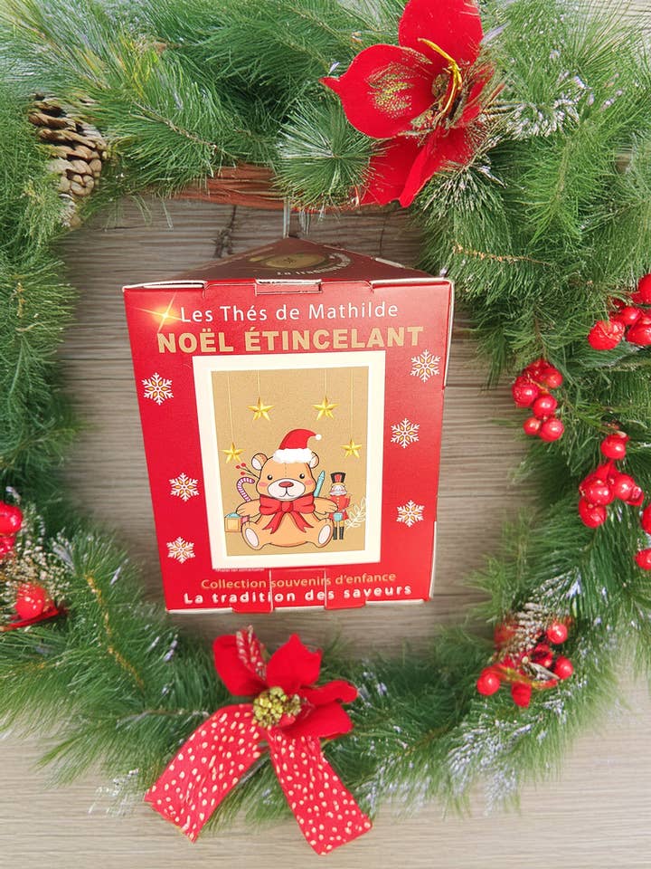 NATALE SFAVILLANTE per la vendita all'ingrosso da parte di Les Thés de Mathilde