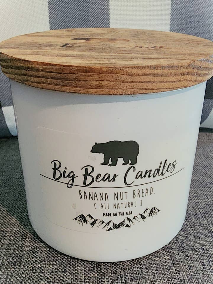 Hand Poured Coconut/Soy Candles - Citrus & Spice for wholesale by Big Bear Candles