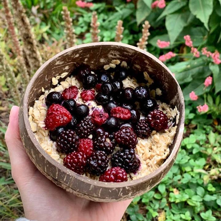 Panda & Coco – wholesale Bowl – Coco Engraved Coconut Bowl2