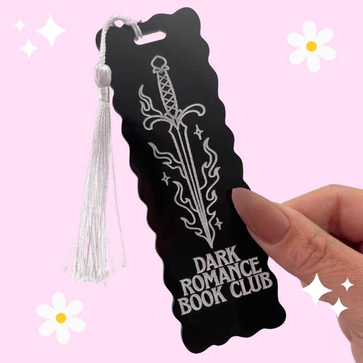Dark Romance Book Mark (Quirky, Funky, Kawaii,Y2K) for wholesale by Honey Blue Lane