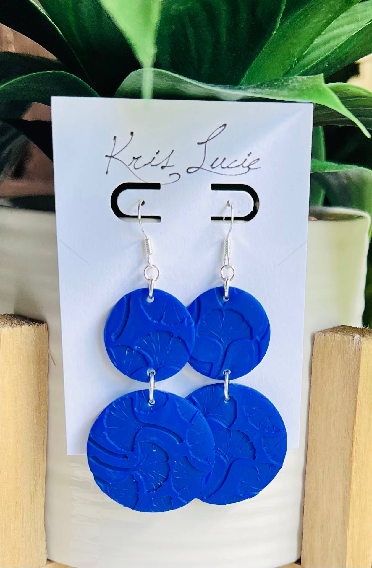 Kris Lucie - Wholesale Dangle Earrings - Alexa Blue Earrings2