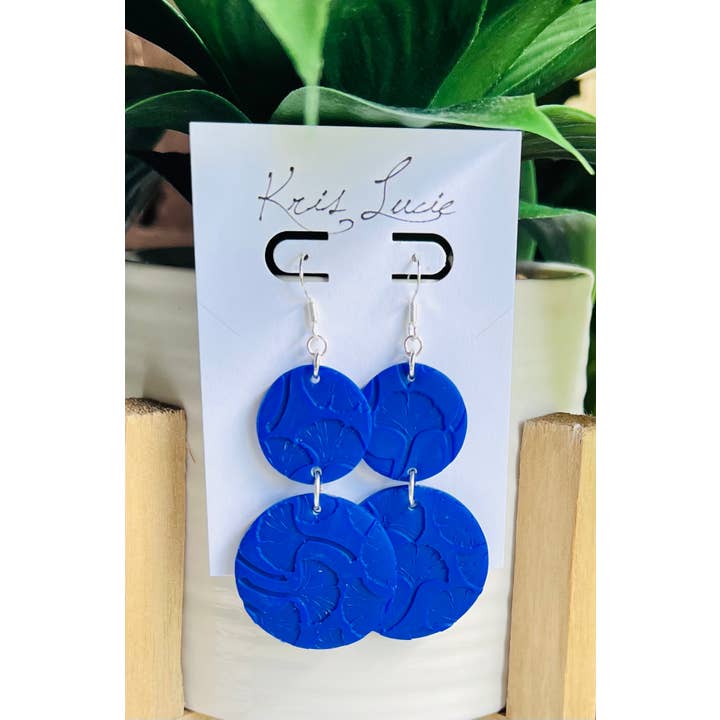 Kris Lucie - Wholesale Dangle Earrings - Alexa Blue Earrings2