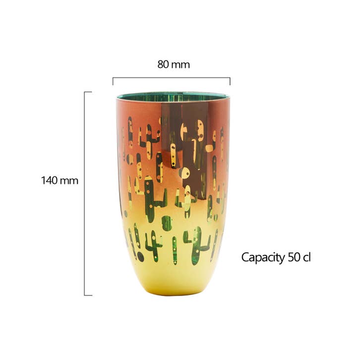 The DRH Collection BV - Wholesale Cocktail/Liquor Glass - Set of 2 Fiesta Hiball Tumblers3