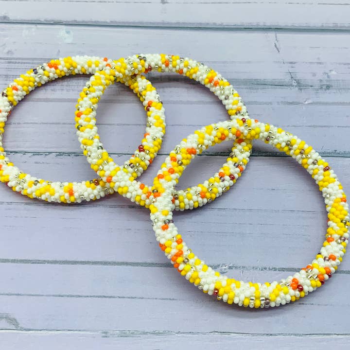 Liftedhope Bracelets - Wholesale Beaded Bracelet - Yellow Confetti