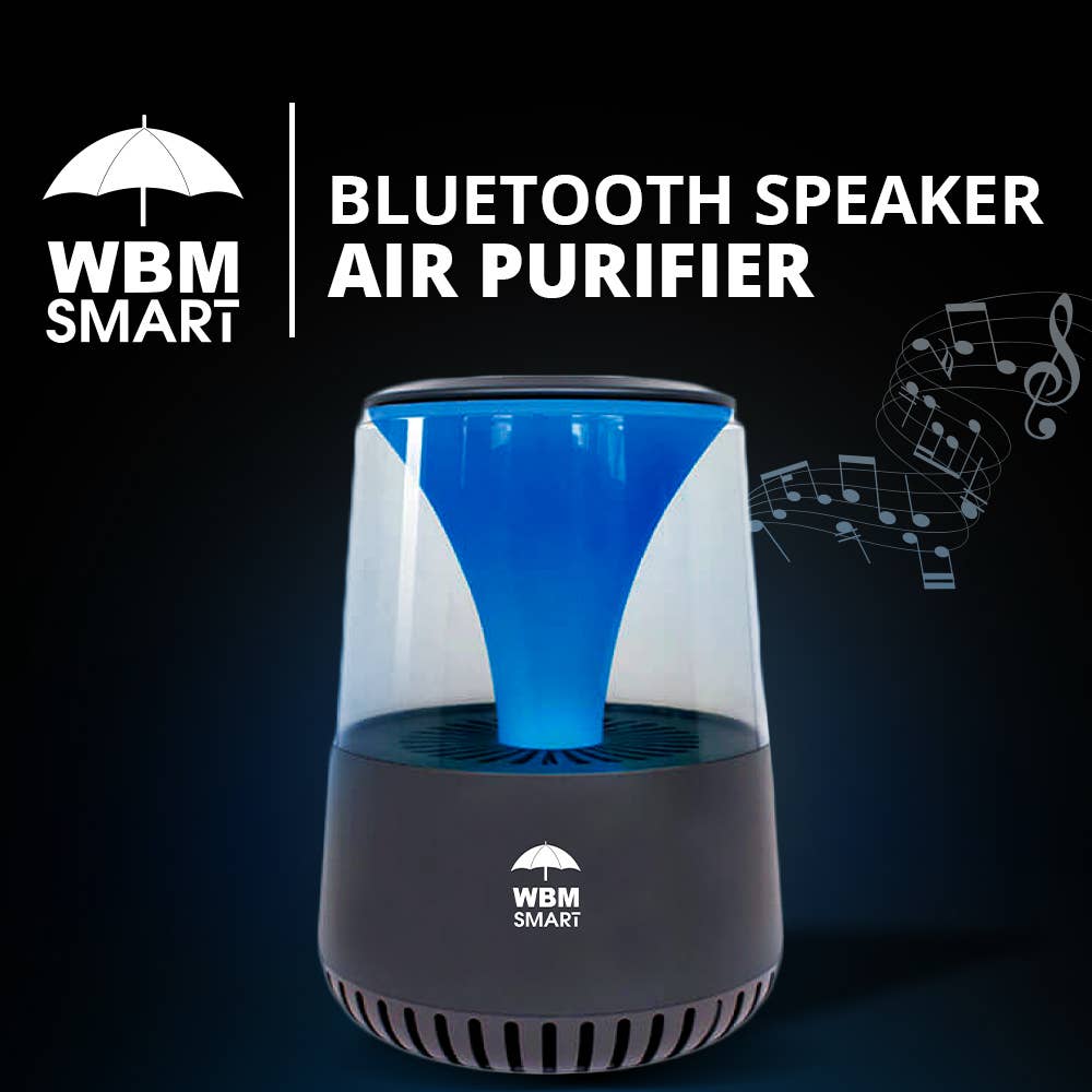 WBM LLC - Wholesale Luchtreiniger - WBM SMART HEPA-luchtreiniger met Bluetooth-luidspreker4