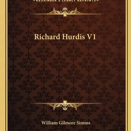 Books by splitShops - Wholesale Book - Adult - Richard Hurdis V1 - Paperback