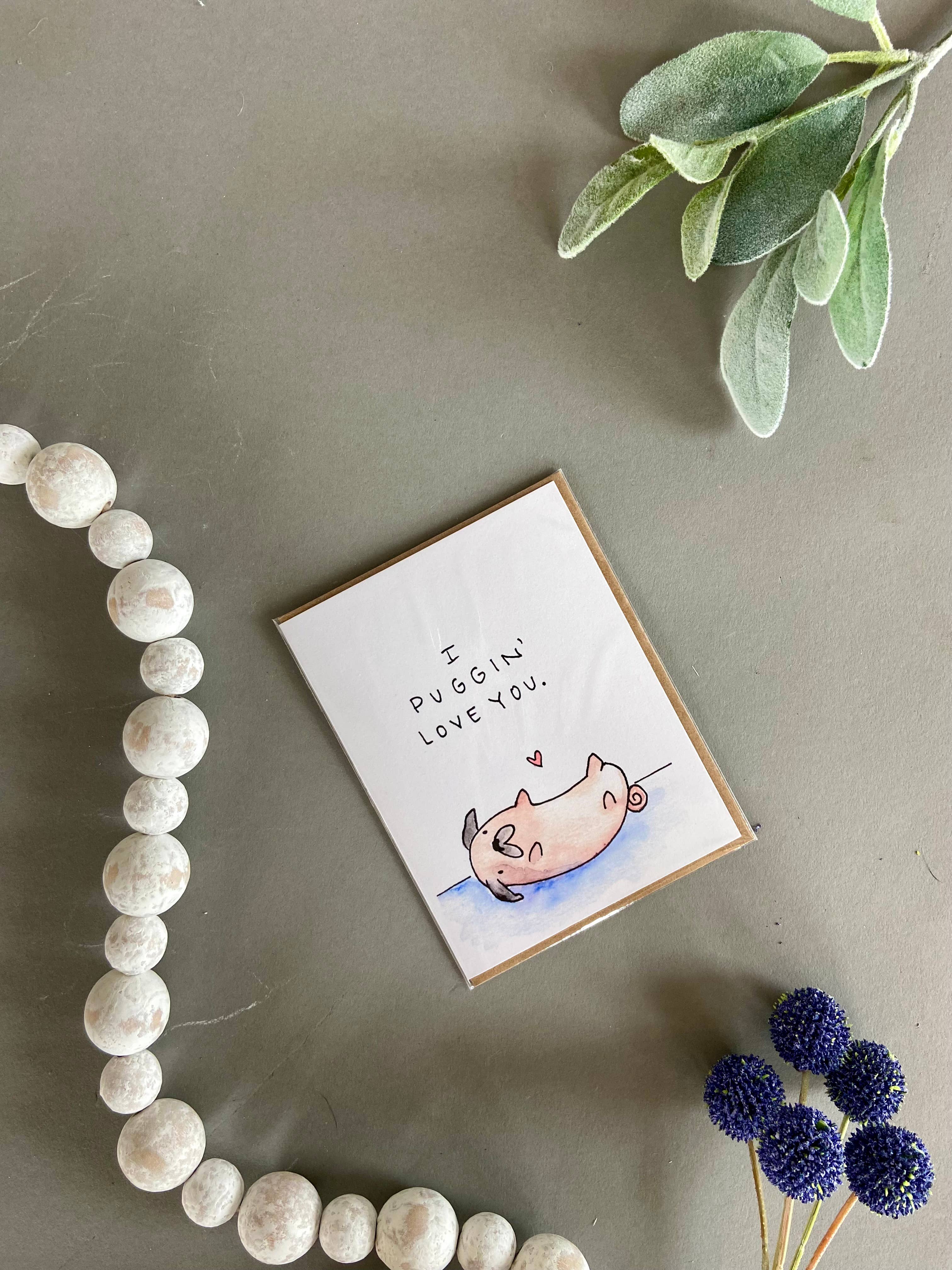 Ink + Splash - Vente Cartes de déclaration d'amour - Lot de 6 assortiments - Série Punny Love6