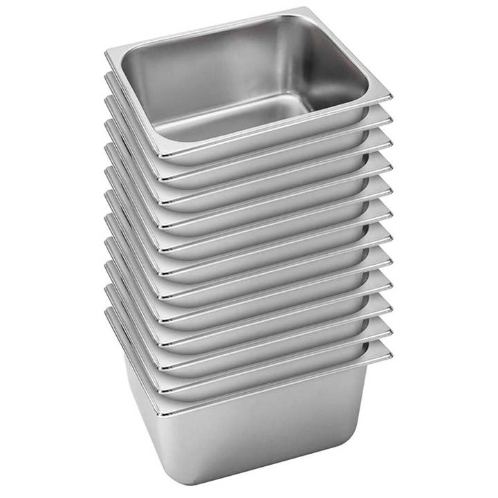 SOGA 12X Gastronorm GN Pan Full Size 1/2 GN Pan 20cm Deep Stainless Steel Tray for wholesale by SOGA International Pty Ltd