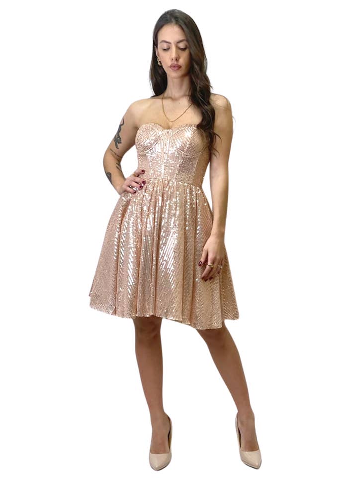 Robe courte GIOIA pour la vente par Joana