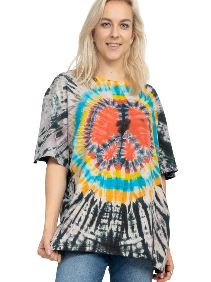 Psychedelic Tie-dye Unisex Tee and other Purchase Wholesale tie dye tee shirts. Free Returns & Net 60 Terms on Faire trending on Faire.