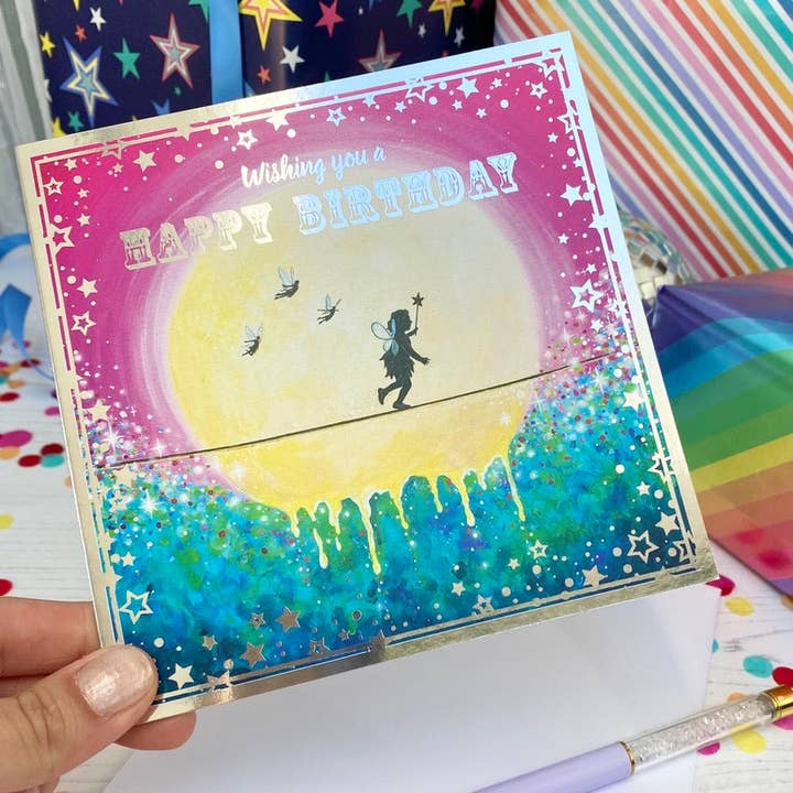 Fairy födelsedagskort för wholesale av Dream Capture Artwork