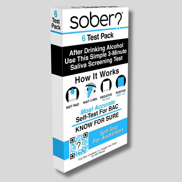 Sober Self-Test - Venta al por mayor Estantes de exposición de minoristas - Belleza y bienestar - Prueba de Sobriedad - Tiras de Prueba de Alcohol | Sober SD 67