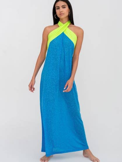 Abito incrociato con scollo all'americana per la vendita all'ingrosso da parte di pītusa