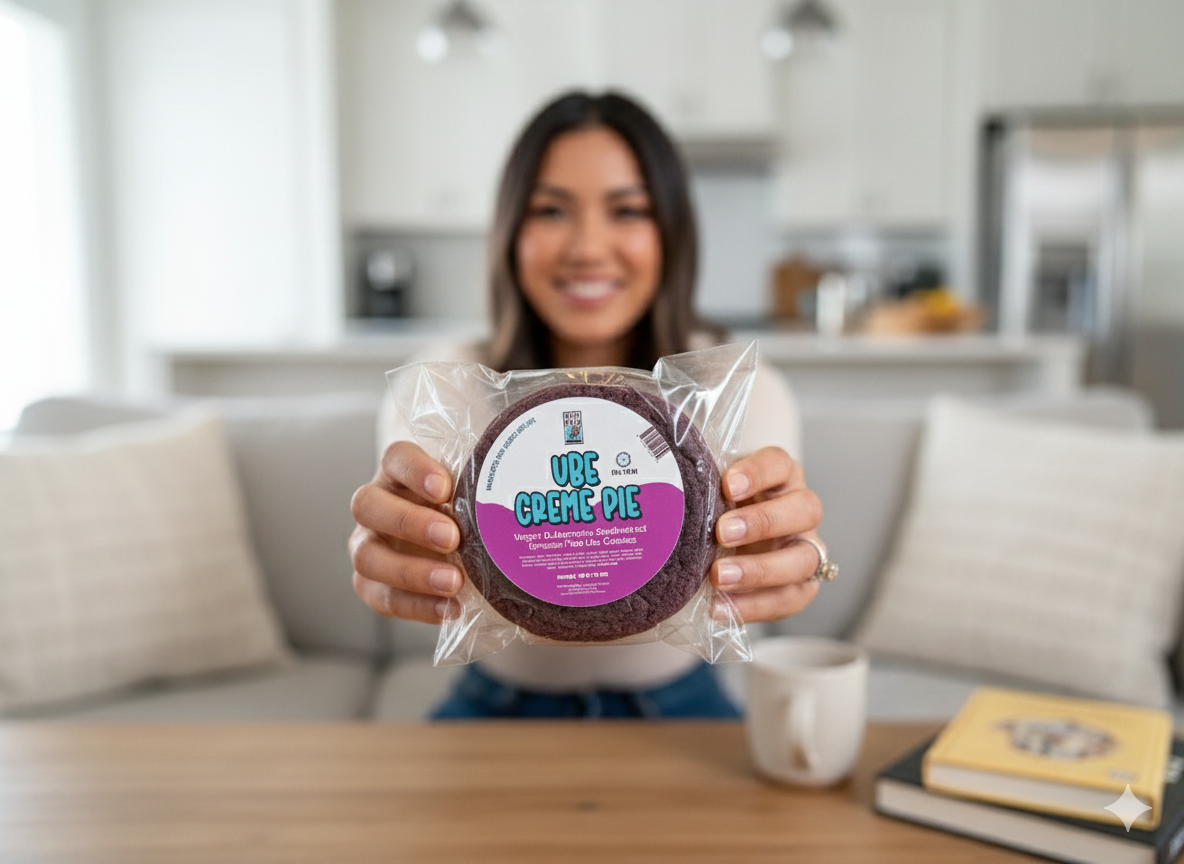 Out The Dough - Wholesale Cookie - Ube Cookie Creme Pie™ (V)1