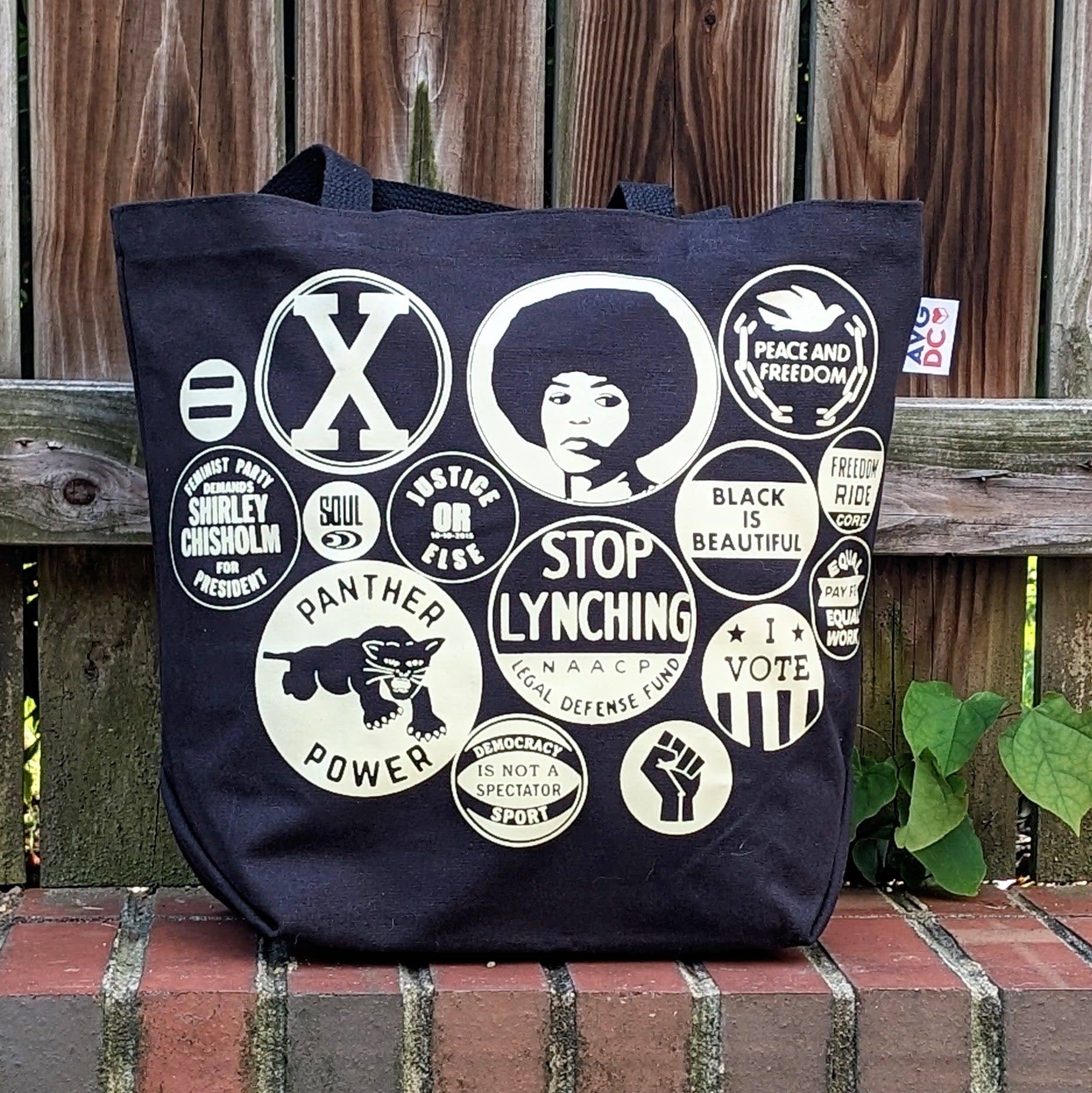 All Very Goods - Wholesale Tote Bag - Unisex - Tote Bag - Power Button (Black)2