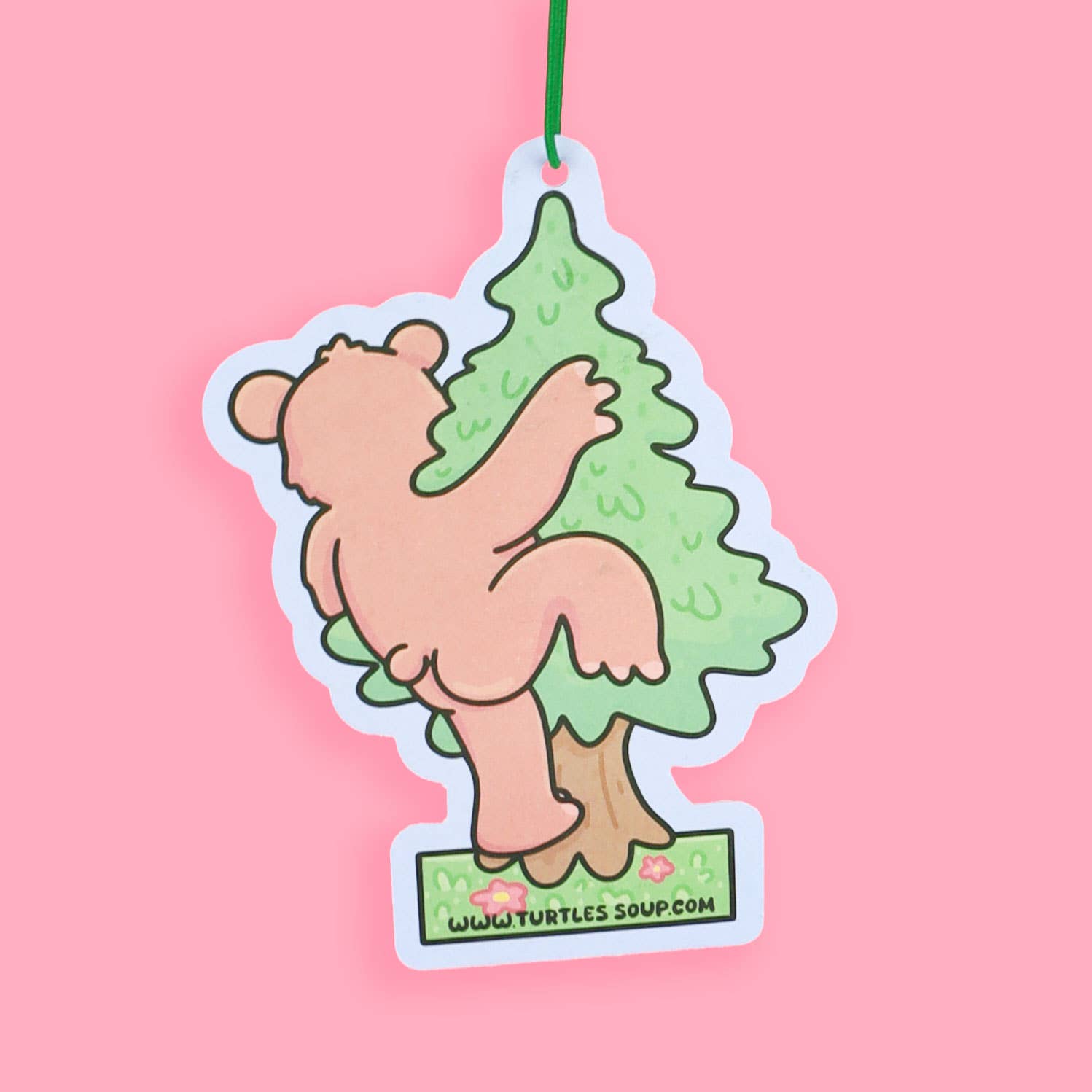 Turtle's Soup - Wholesale Car Freshener - Unisex - Woodland Bear Pine Tree Fresh Cute Scented Car Air Freshener3