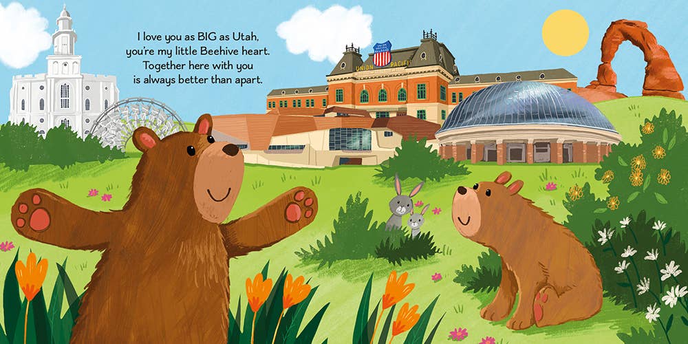 Sourcebooks - Wholesale Baby & Toddler Book (0-2) - I Love You as Big as Utah (BB)1