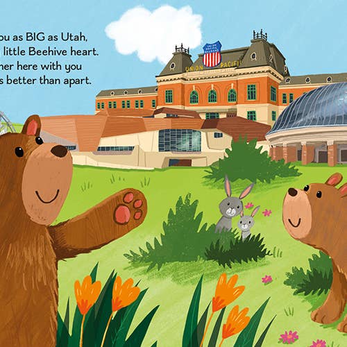 Sourcebooks - Wholesale Baby & Toddler Book (0-2) - I Love You as Big as Utah (BB)1
