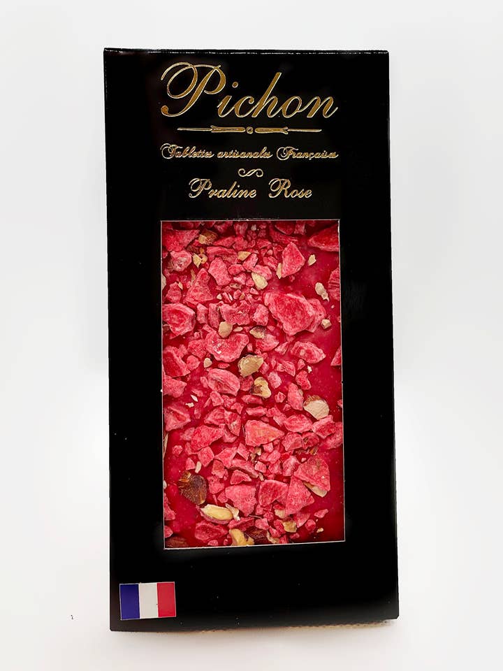 Pink Praline Chocolate for wholesale by Chocolats PICHON