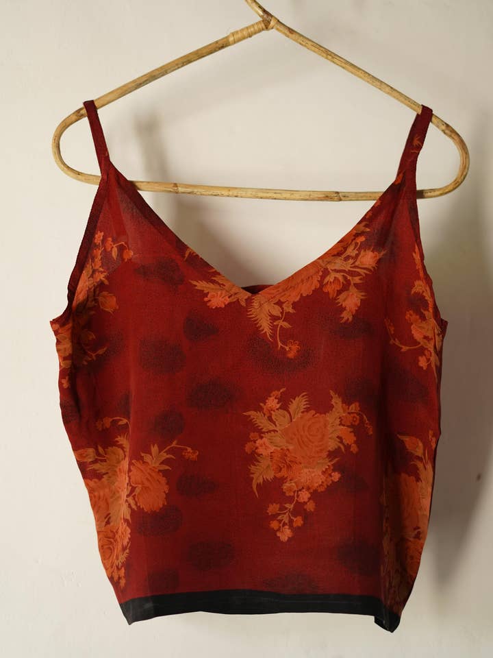 Annahmol - Wholesale Camisole - Women's - Vintage Silk Zero-Waste Cami22
