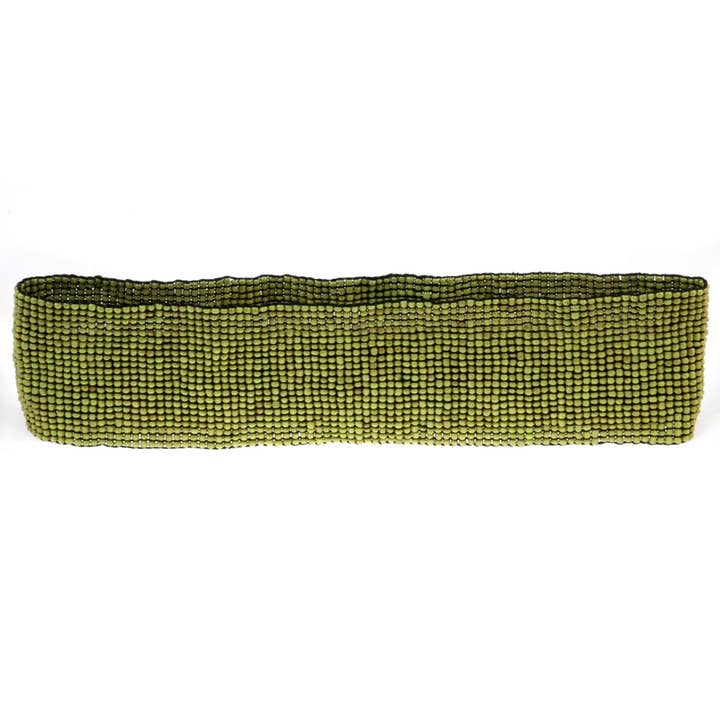 Pullover Stretch Belt- no buckle 28"-34" 22 row 3.25" LIME for wholesale by Erik & Mike