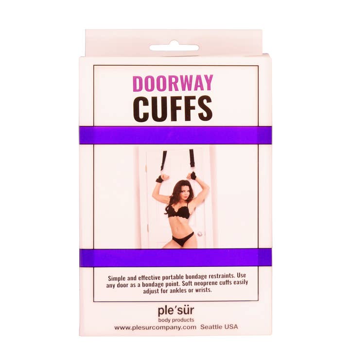 Plesur Body Products - Wholesale Sex Toy - Bondage Kit - Door Cuffs