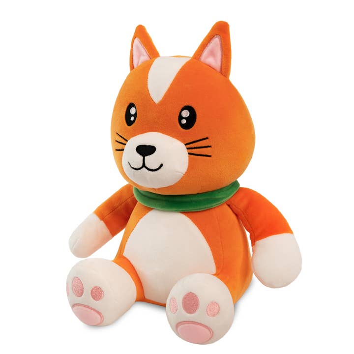 Scentco, Inc - Vente Peluche – enfant et bébé - Sanimals Cat - Crème à l'orange parfumée1