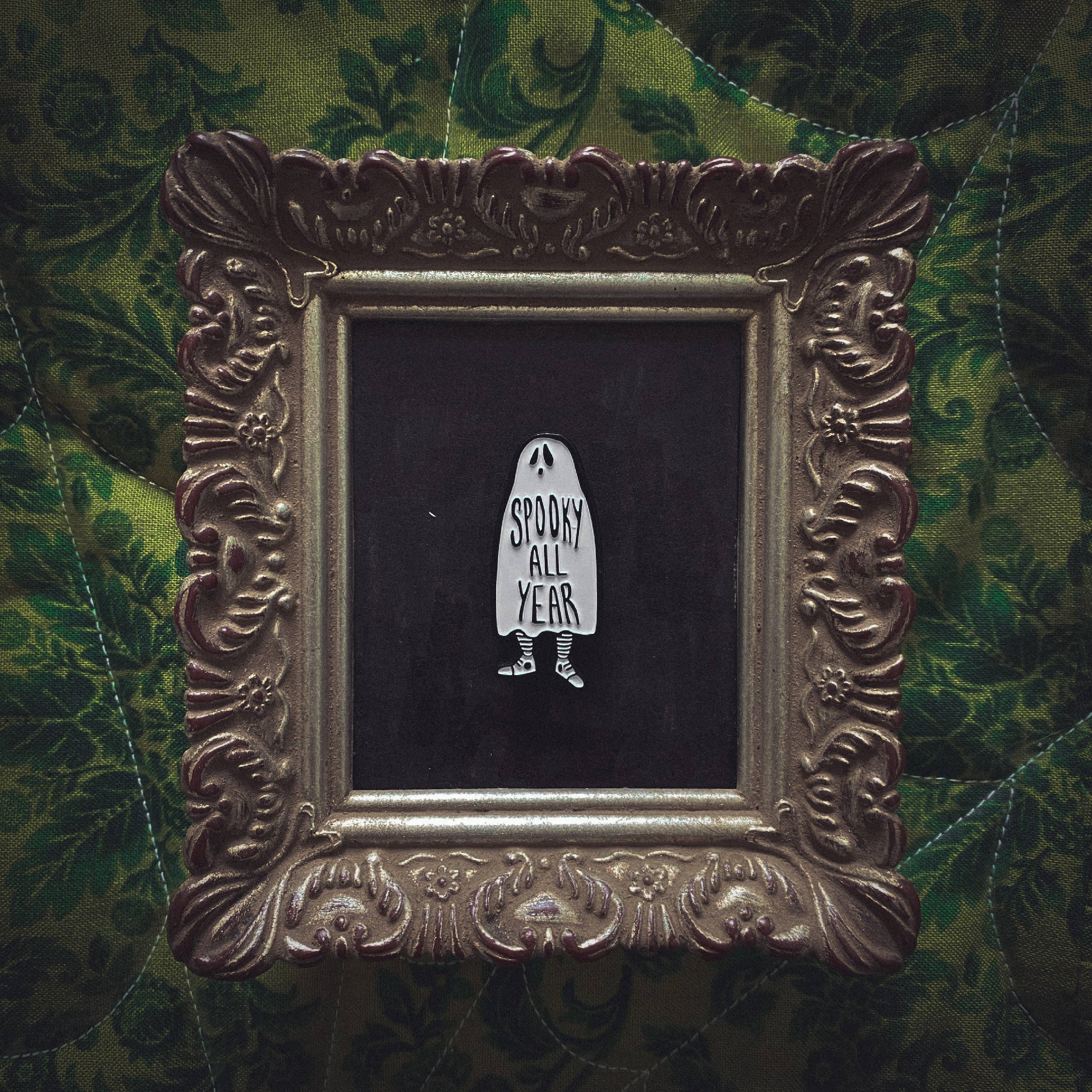 Ectogasm - Wholesale Lapel Pin/Button - Spooky All Year Ghost Enamel Pin for Halloween1