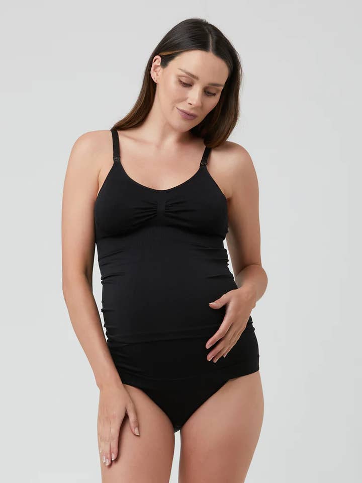 Seamless Nursing Tank for wholesale by Ripe Maternity