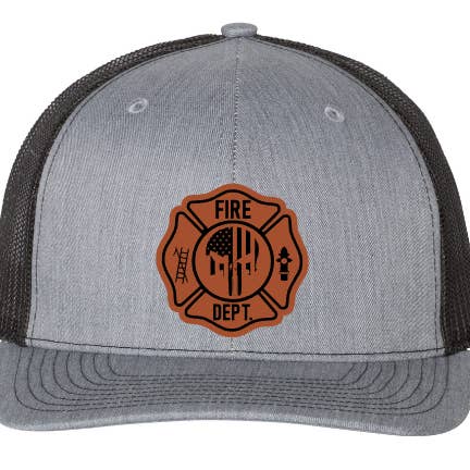 Men's Leatherette Patch Hat- Fire Department Skull and other Purchase Wholesale plastic fireman hats. Free Returns & Net 60 Terms on Faire trending on Faire.
