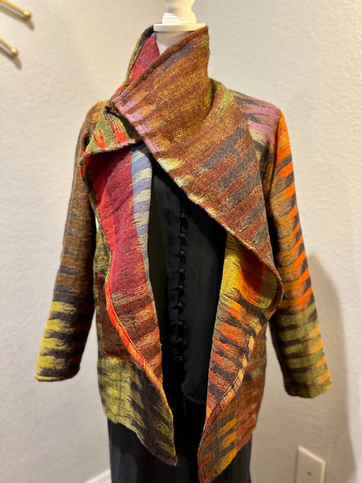 Vändbar merinoull trenchcoat i Marocko höst för wholesale av In Style Scarves