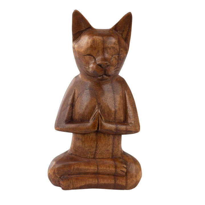 MEDITATING CAT 8" for wholesale by Benjamin International