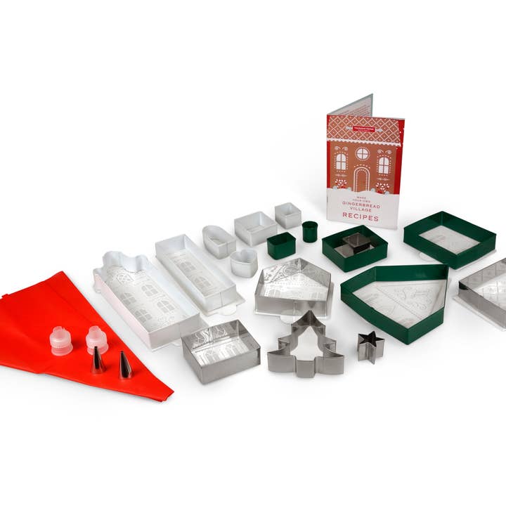 Handstand Kitchen - Wholesale DIY Food Kit - Make Your Own Gingerbread Village