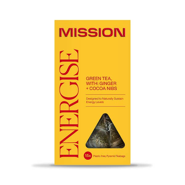 Energise Green Tea for wholesale by MISSION